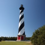 The classic photo of the Cape Hatteras Lighthouse