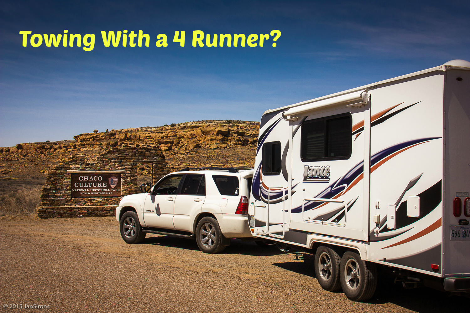 Towing A Travel Trailer With A 6 Cyl Toyota 4 Runner Trailer Traveler