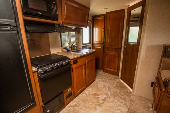 Look at all those cabinets and potential storage areas!