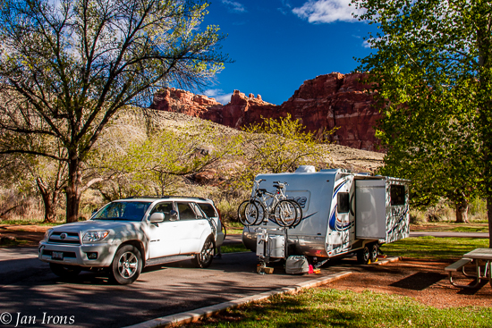 Best. Campsite. in Fruita Campground.