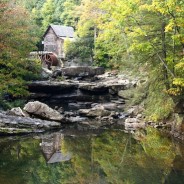 Grist Mill Reflections:  Babcock State Park, WV