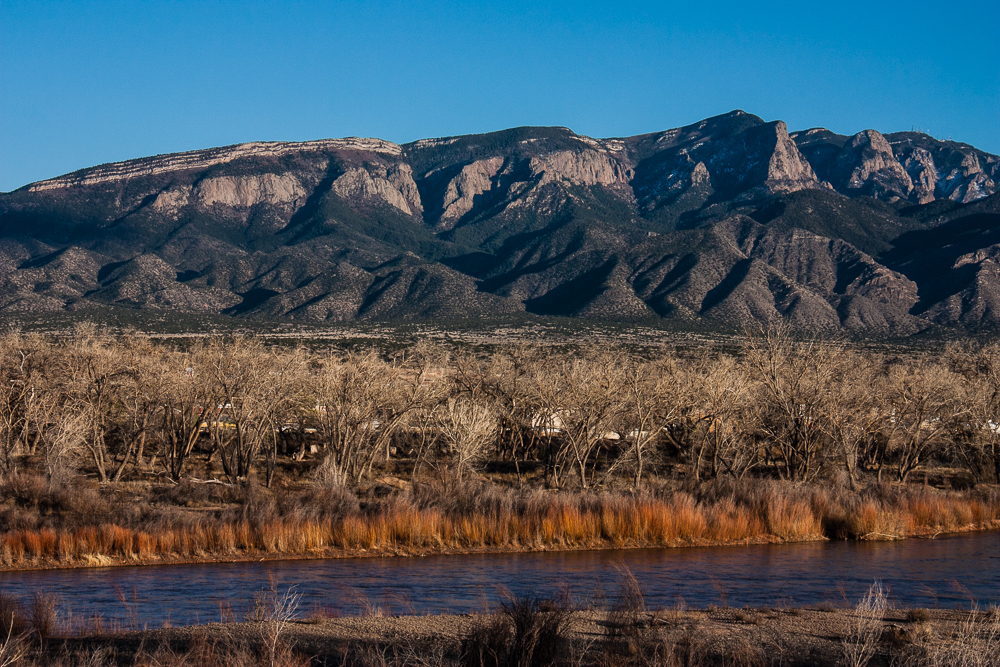 Overlooking the Rio Grande Coronado Campground Trailer Traveler