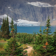 Hiking to Iceberg Lake